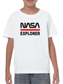 Nasa Explorer Banner T-shirt -NASA Designs