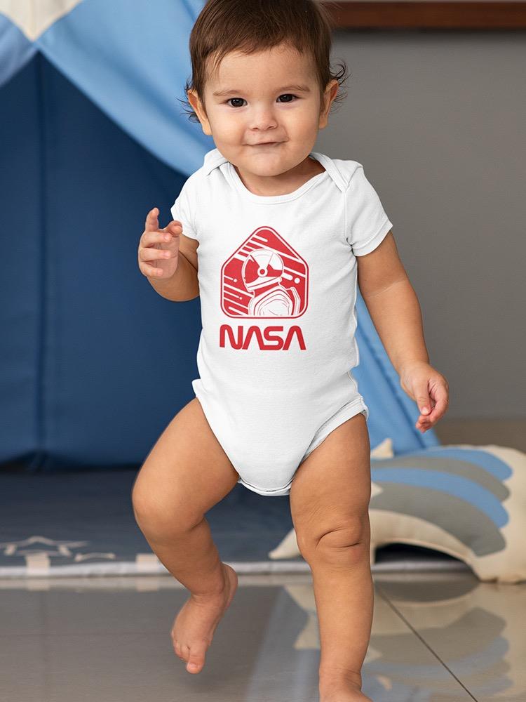 Nasa Astronaut Red Sign Bodysuit -NASA Designs