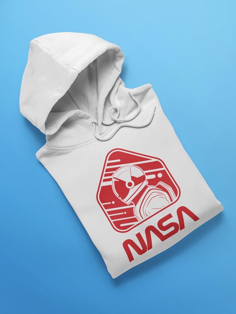 Nasa Astronaut Red Sign Hoodie or Sweatshirt -NASA Designs