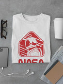 Nasa Astronaut Red Sign T-shirt -NASA Designs