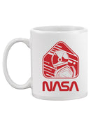 Nasa Astronaut Red Sign Mug -NASA Designs