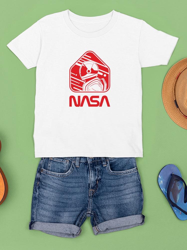 Nasa Astronaut Red Sign T-shirt -NASA Designs