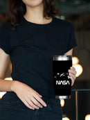 Nasa Floating Objects Banner Tumbler -NASA Designs