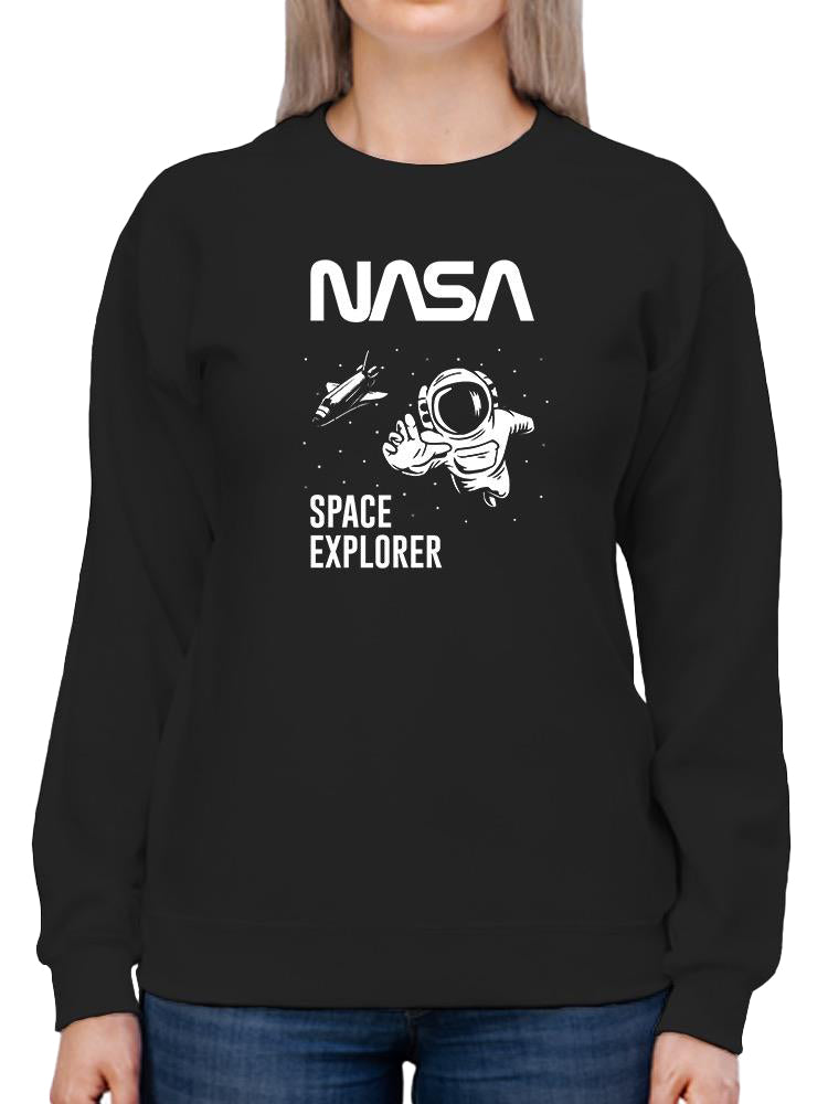 Nasa Space Explorer Hoodie or Sweatshirt -NASA Designs