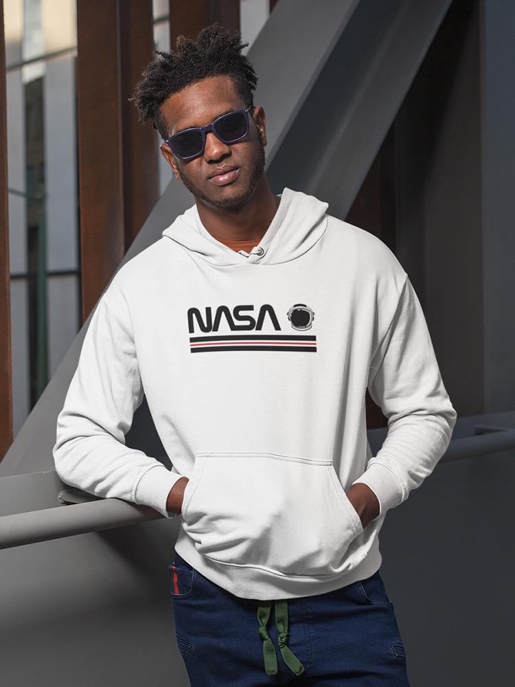 Nasa Helmet Banner Hoodie or Sweatshirt -NASA Designs