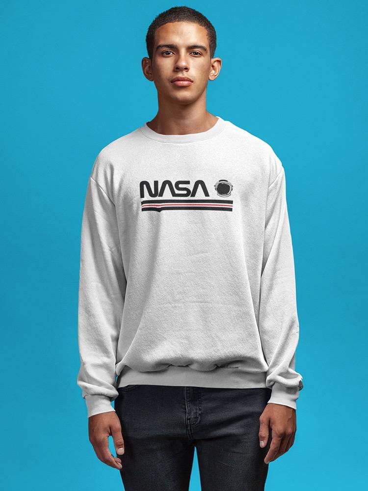 Nasa Helmet Banner Hoodie or Sweatshirt -NASA Designs