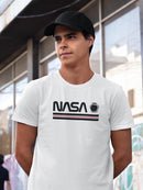 Nasa Helmet Banner T-shirt -NASA Designs