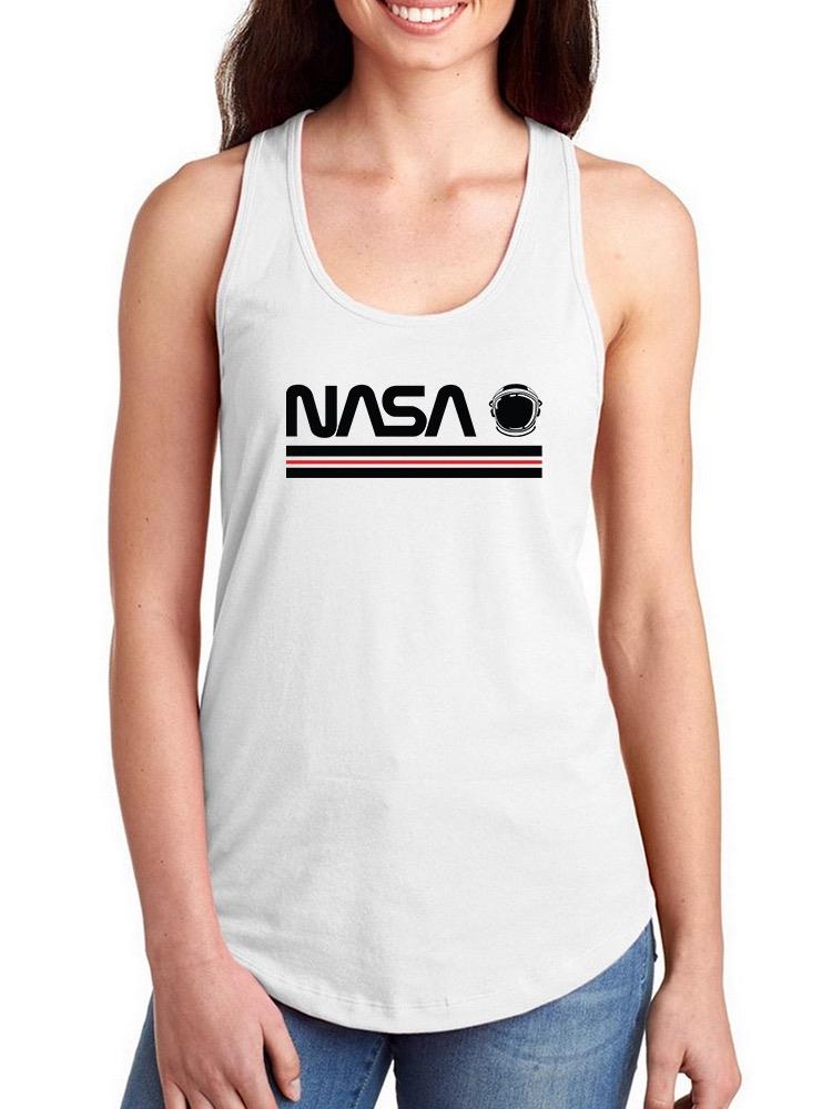 Nasa Helmet Banner T-shirt -NASA Designs