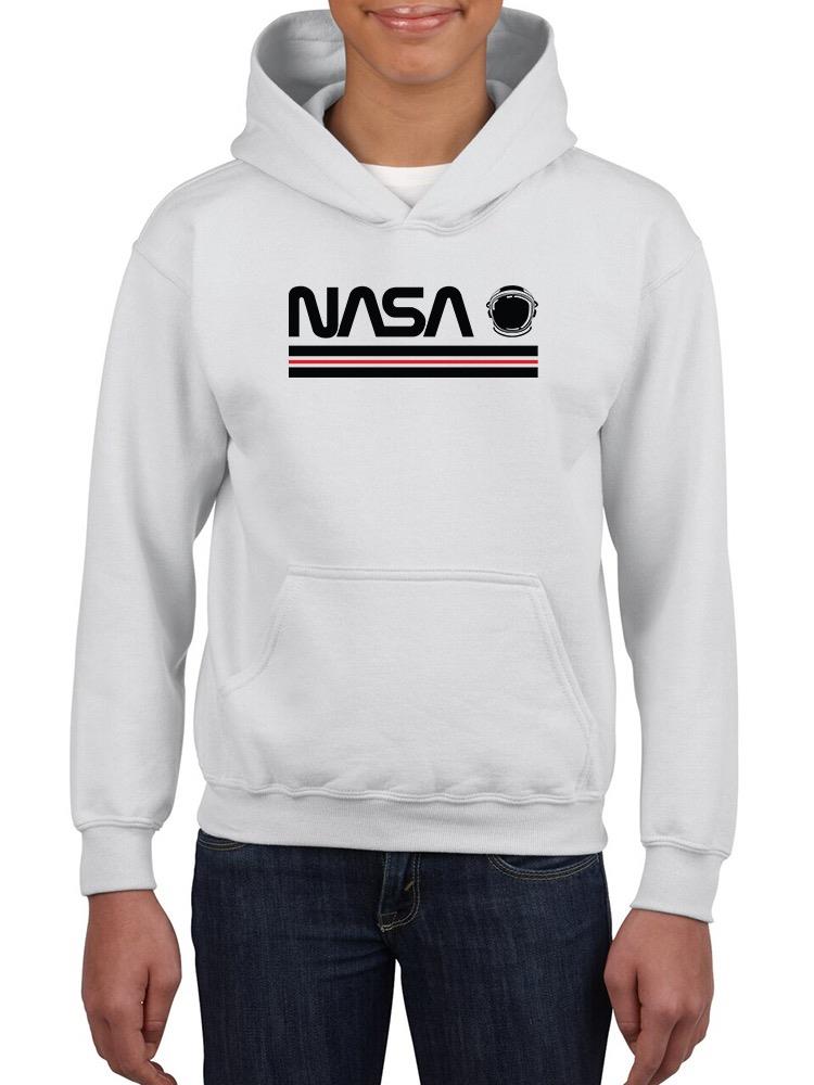 Nasa Helmet Banner Hoodie -NASA Designs