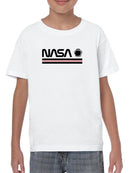 Nasa Helmet Banner T-shirt -NASA Designs