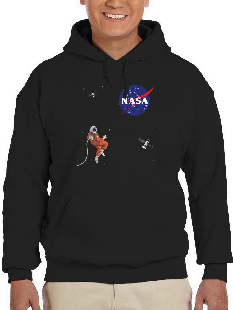 Nasa Astronaut Floating Hoodie or Sweatshirt -NASA Designs