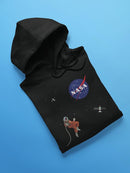 Nasa Astronaut Floating Hoodie or Sweatshirt -NASA Designs