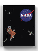 Nasa Astronaut Floating Wall Art -NASA Designs