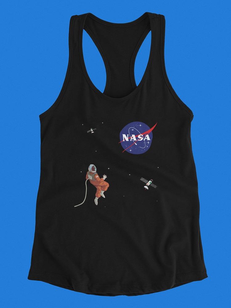 Nasa Astronaut Floating T-shirt -NASA Designs
