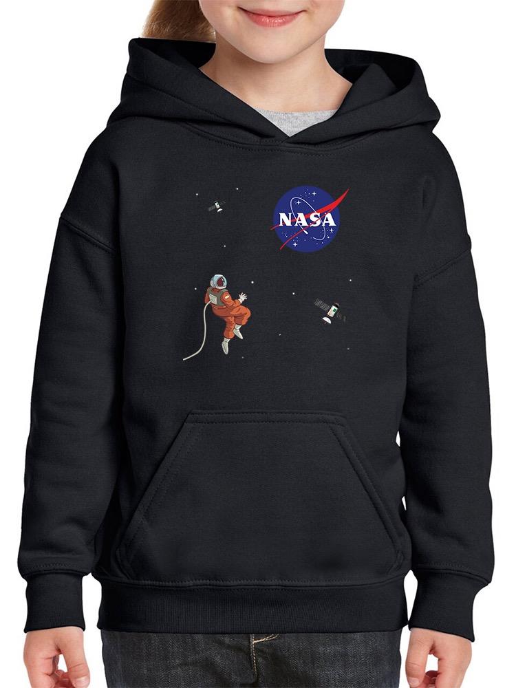 Nasa Astronaut Floating Hoodie -NASA Designs