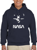 Nasa Shuttle In Space Hoodie or Sweatshirt -NASA Designs