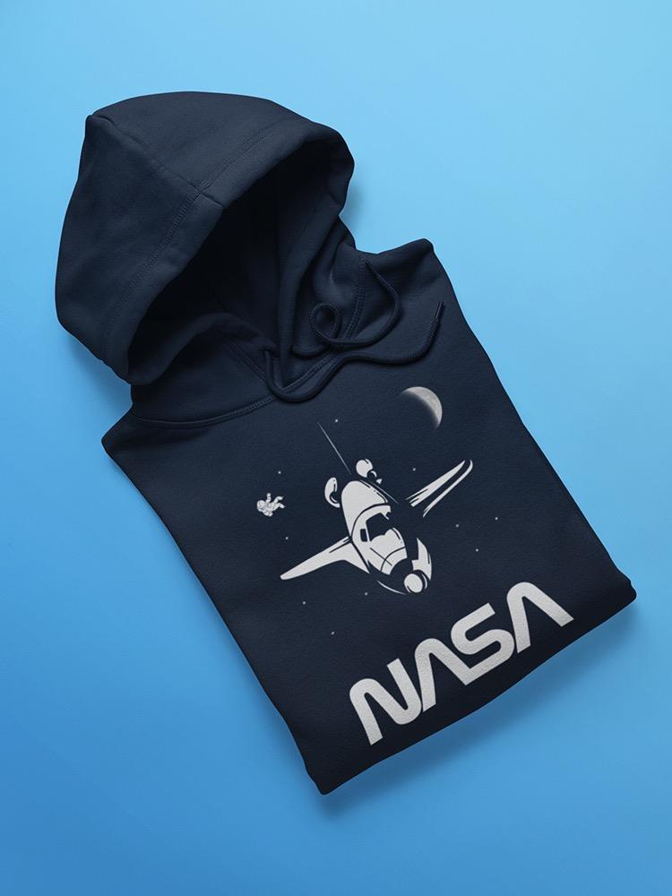 Nasa Shuttle In Space Hoodie or Sweatshirt -NASA Designs