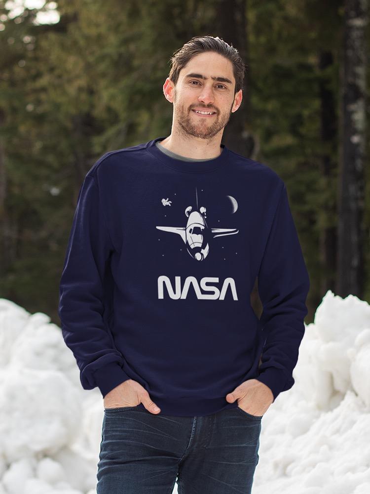 Nasa Shuttle In Space Hoodie or Sweatshirt -NASA Designs