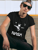 Nasa Shuttle In Space T-shirt -NASA Designs