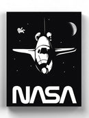 Nasa Shuttle In Space Wall Art -NASA Designs