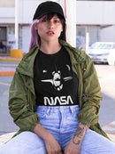Nasa Shuttle In Space T-shirt -NASA Designs