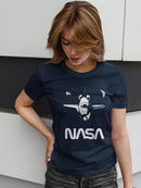 Nasa Shuttle In Space T-shirt -NASA Designs