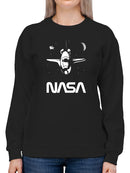 Nasa Shuttle In Space Hoodie or Sweatshirt -NASA Designs