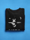 Nasa Shuttle In Space Hoodie or Sweatshirt -NASA Designs