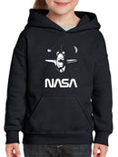 Nasa Shuttle In Space Hoodie -NASA Designs