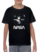 Nasa Shuttle In Space T-shirt -NASA Designs