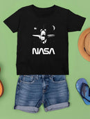 Nasa Shuttle In Space T-shirt -NASA Designs