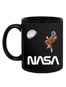 Nasa Astronaut Gazing Moon Mug -NASA Designs
