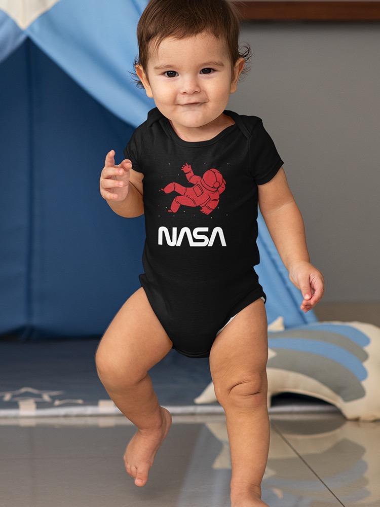 Nasa Astronaut Silhouette Bodysuit -NASA Designs