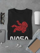 Nasa Astronaut Silhouette T-shirt -NASA Designs