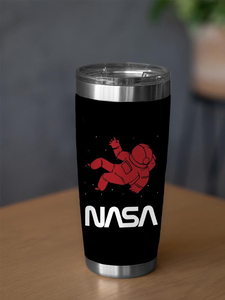 Nasa Astronaut Silhouette Tumbler -NASA Designs