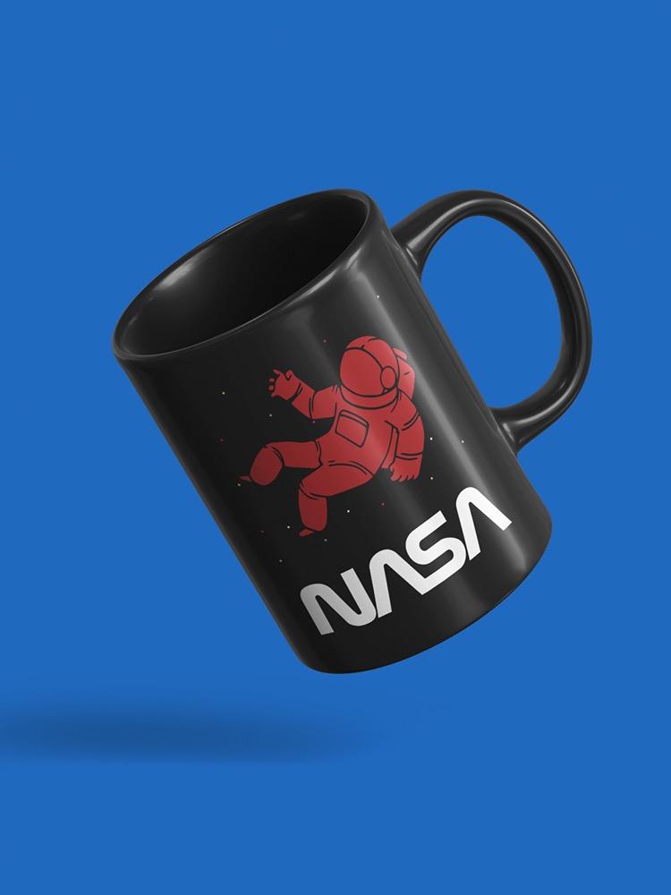 Nasa Astronaut Silhouette Mug -NASA Designs