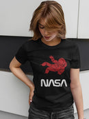 Nasa Astronaut Silhouette T-shirt -NASA Designs