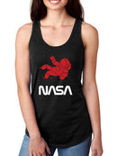 Nasa Astronaut Silhouette T-shirt -NASA Designs