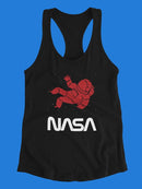 Nasa Astronaut Silhouette T-shirt -NASA Designs