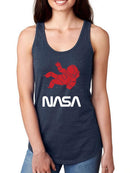 Nasa Astronaut Silhouette T-shirt -NASA Designs