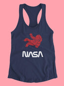 Nasa Astronaut Silhouette T-shirt -NASA Designs