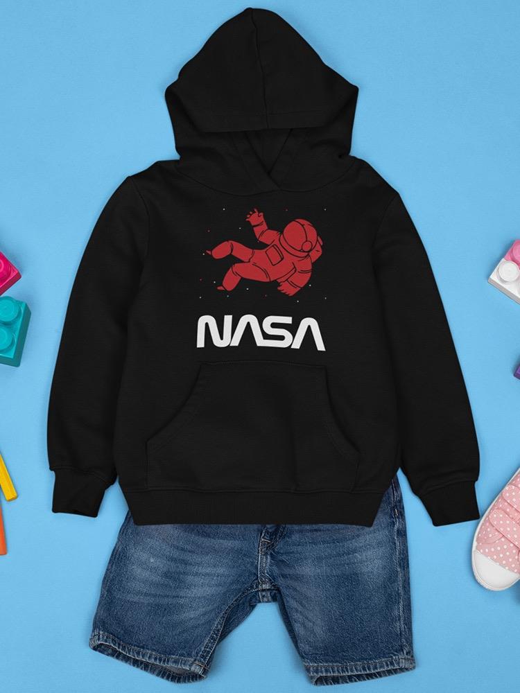 Nasa Astronaut Silhouette Hoodie -NASA Designs