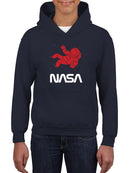 Nasa Astronaut Silhouette Hoodie -NASA Designs