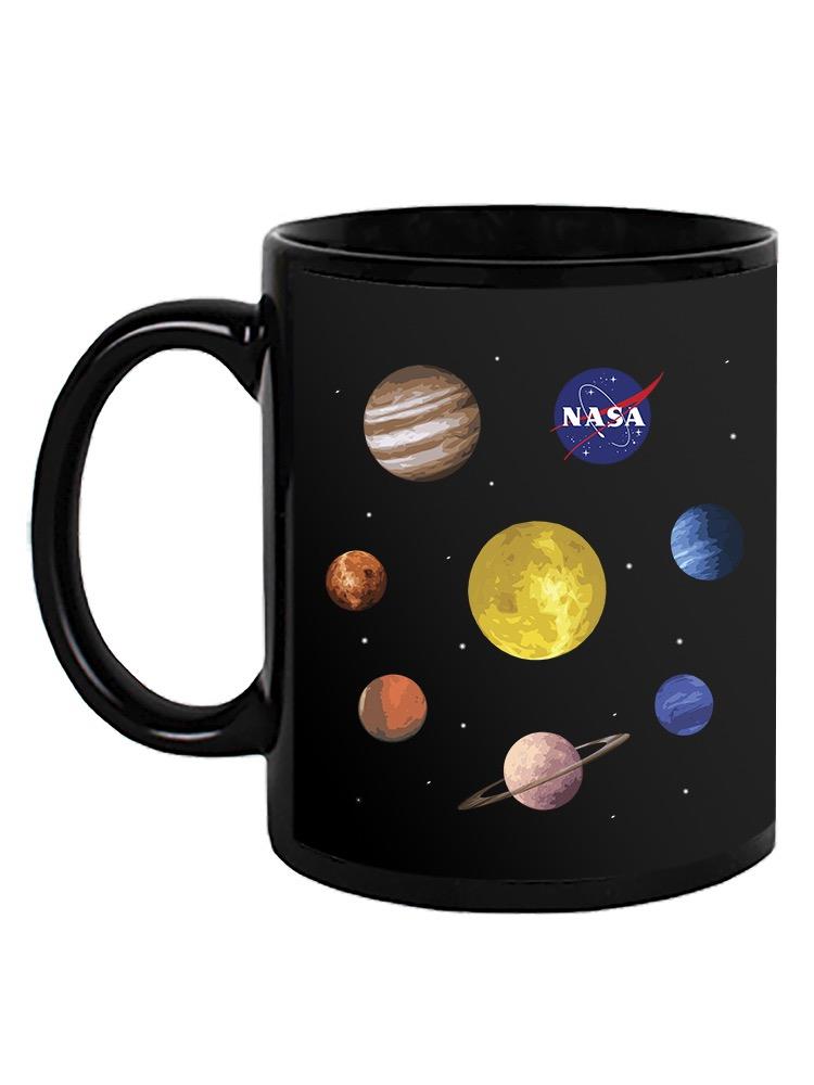 Nasa Watercolor Solar System Mug -NASA Designs