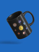 Nasa Watercolor Solar System Mug -NASA Designs