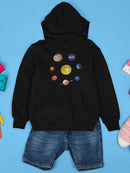 Nasa Watercolor Solar System Hoodie -NASA Designs