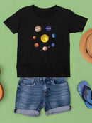 Nasa Watercolor Solar System T-shirt -NASA Designs