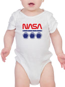 Nasa Space Helmets Banner Bodysuit -NASA Designs