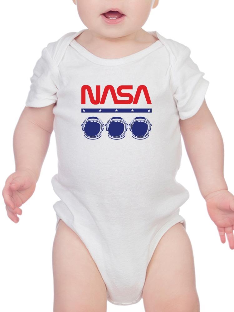 Nasa Space Helmets Banner Bodysuit -NASA Designs