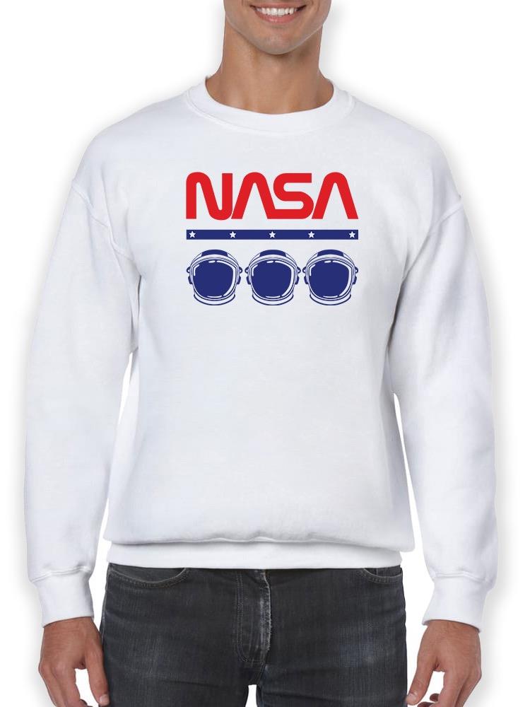 Nasa Space Helmets Banner Hoodie or Sweatshirt -NASA Designs